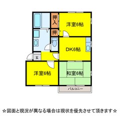 篠原ｺｰﾎﾟの物件間取画像